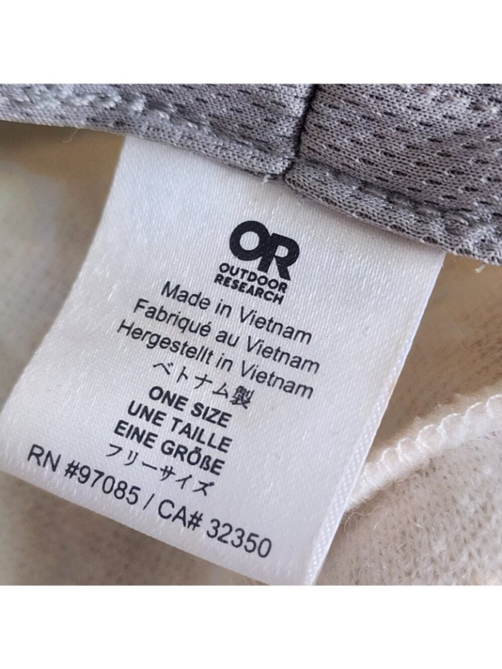 Outdoor Research x Quinn Mason Quinn Bucket Hat - Cream Sherpa Fleece - Limited - Picture 5 of 5